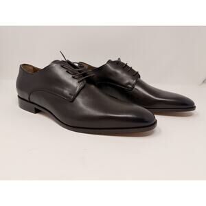 EXPRESS Darkest Brown Oxford Dress Shoes - Italian Leather - Men’s 12 - NEW